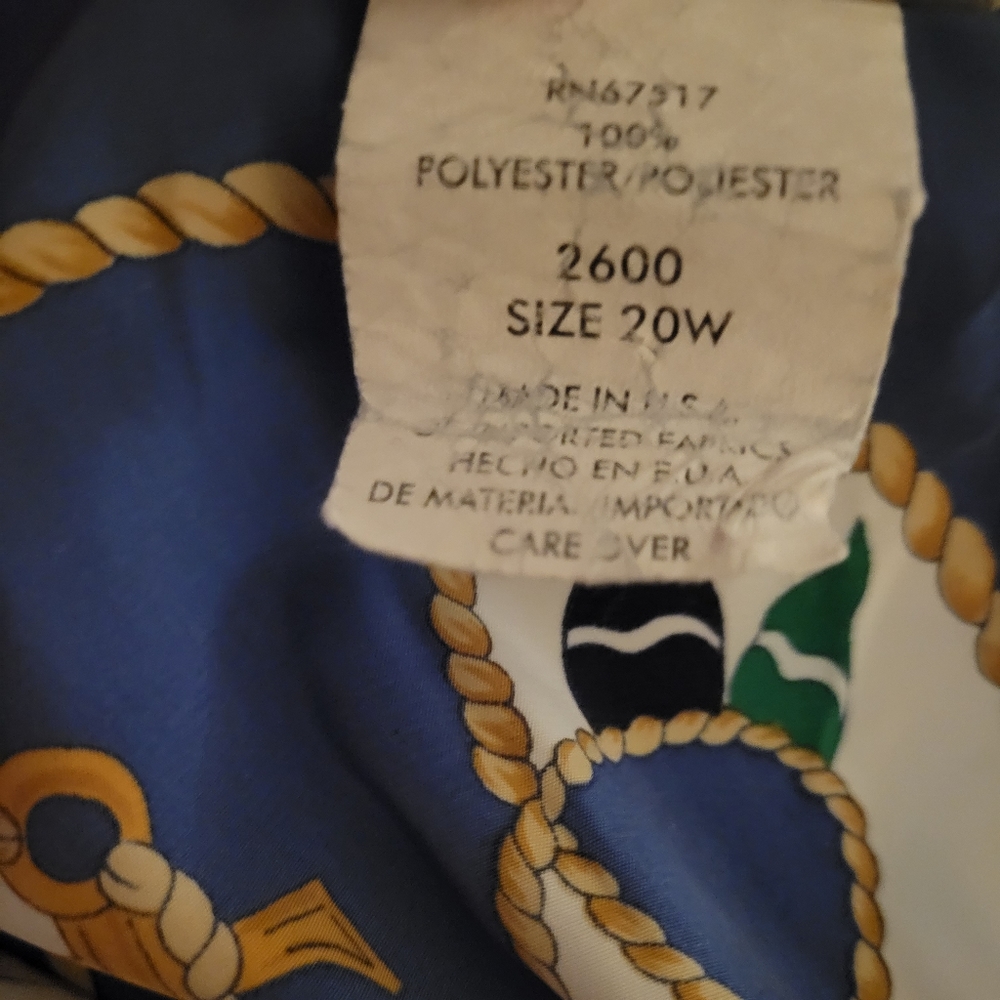 Vintage Top Nautical Anchor Rope Crown Pattern Design - Picture 3 of 8